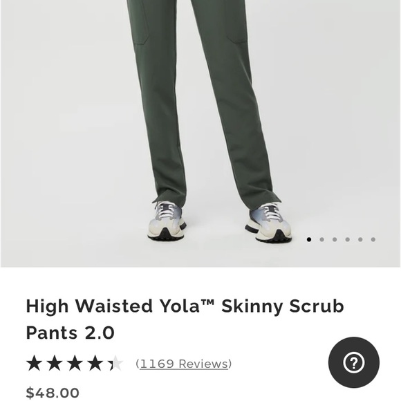 3 pair bundle Figs Scrub Pants XXS - Picture 2 of 11